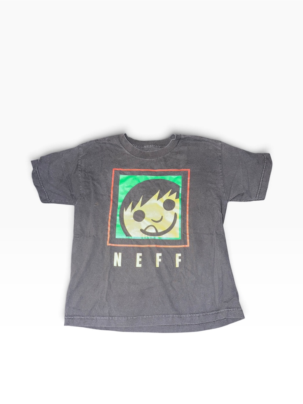 Neff Black Short-Sleeve Tee with Green Graphic